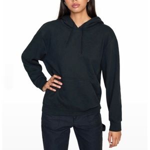 RVCA Hoodie Sweater Women's NWT Solid Black Size Medium